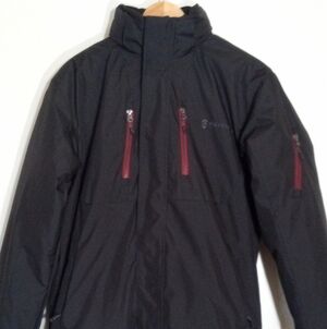 Free Country winter coat charcoal grey with removable lightweight jacket liner